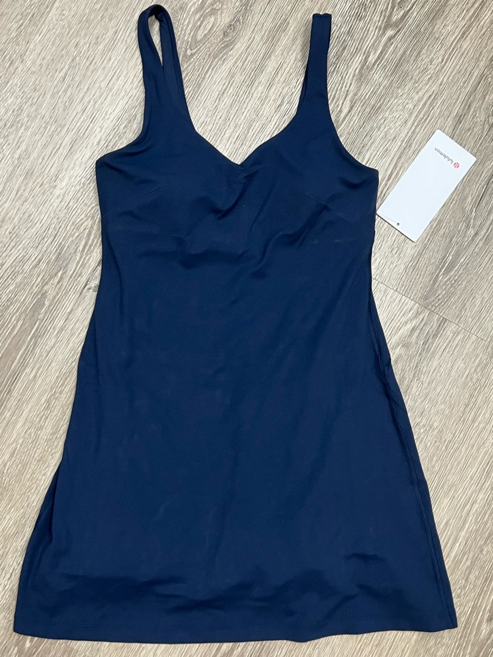 Lululemon Align Dress *Sleek Liner True Navy Blue Size 6 NWT - Picture 2 of 8